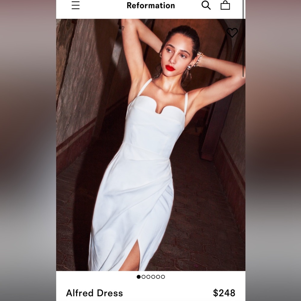 Reformation Alfred Dress